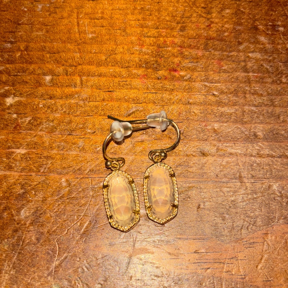 Elegant Gold Dangle Earrings